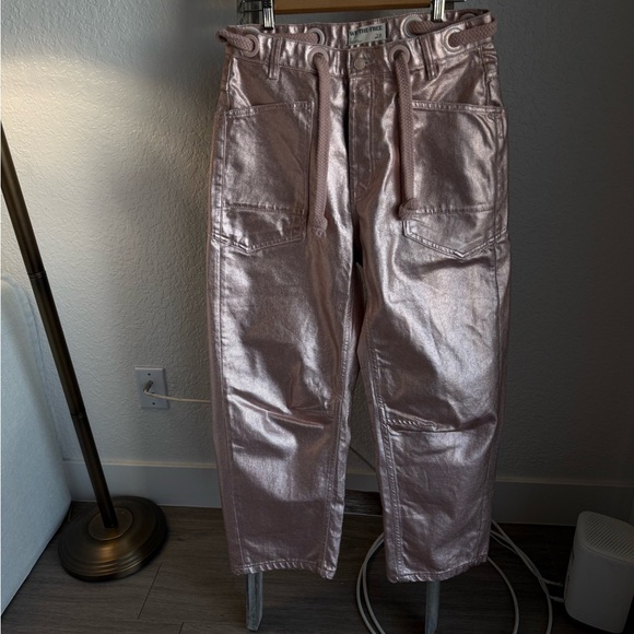 Metallic Pink barrel jeans moxie - Picture 8 of 8